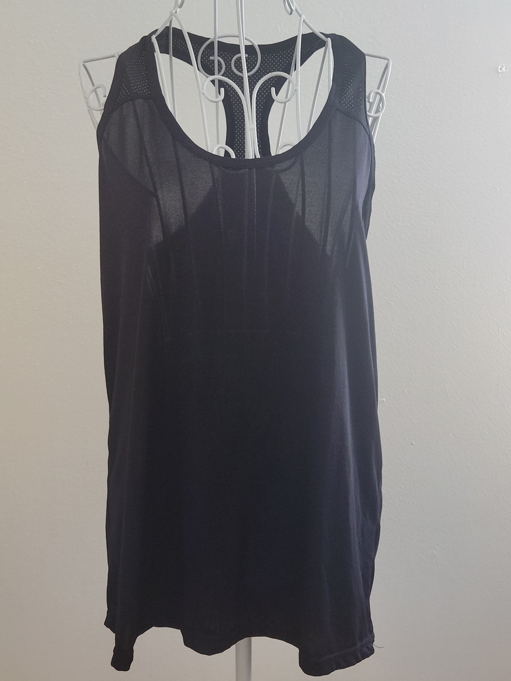 Xersion Black Mesh Racerback Athletic Tank Top - Size M